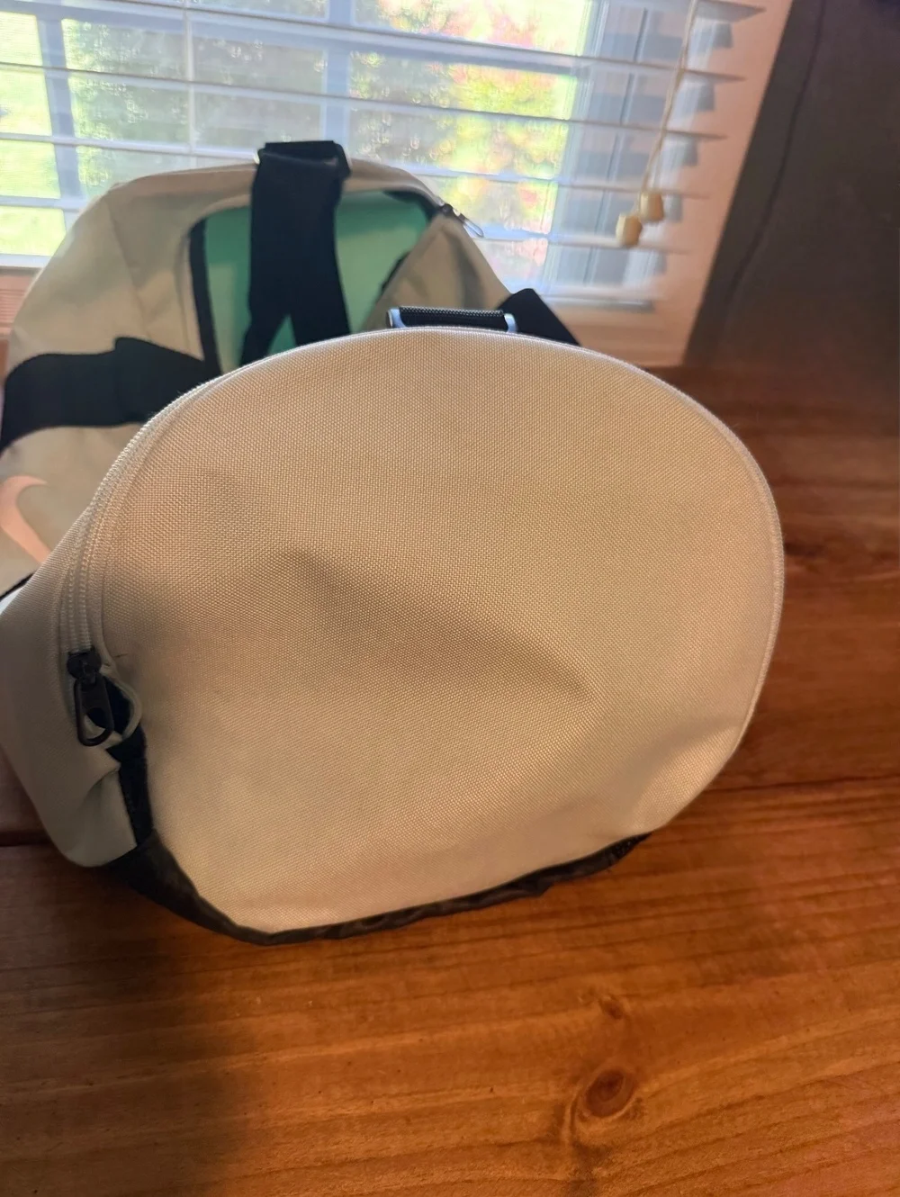 Nike Small Teal Duffel Bag with Black Handles